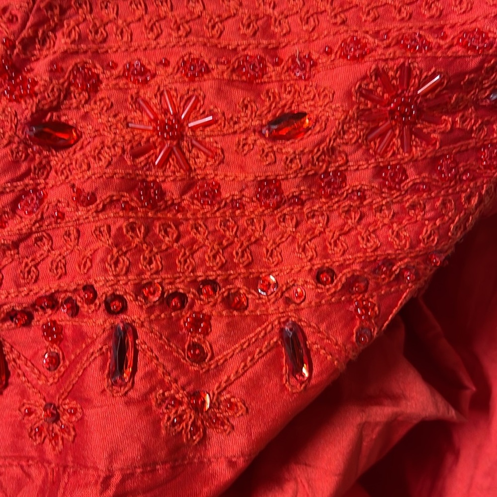 New! FP ONE Embroidered Waist Party Maxi - Picture 3 of 4